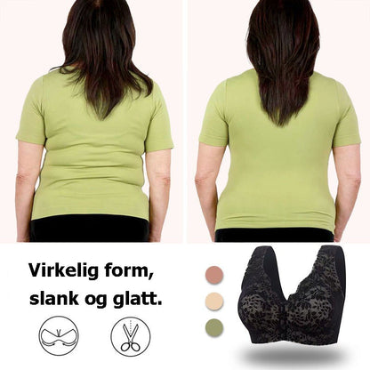 MellowFit | Front-Open Sove-BH, Mild støtte hele natten