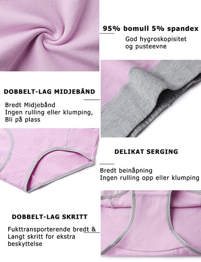 🔥PurityPanties | Opplev ultimat hygiene med avansert fuktighetskontroll! (3+2 Gratis)🔥