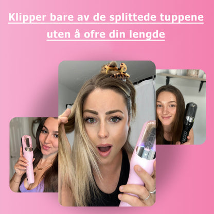 LuxeTrim | Fjern slitte tupper på minutter