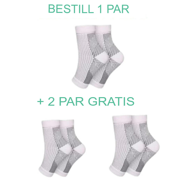 PainAway | Støttesokker for smertefulle føtter (1 + 2 par gratis)