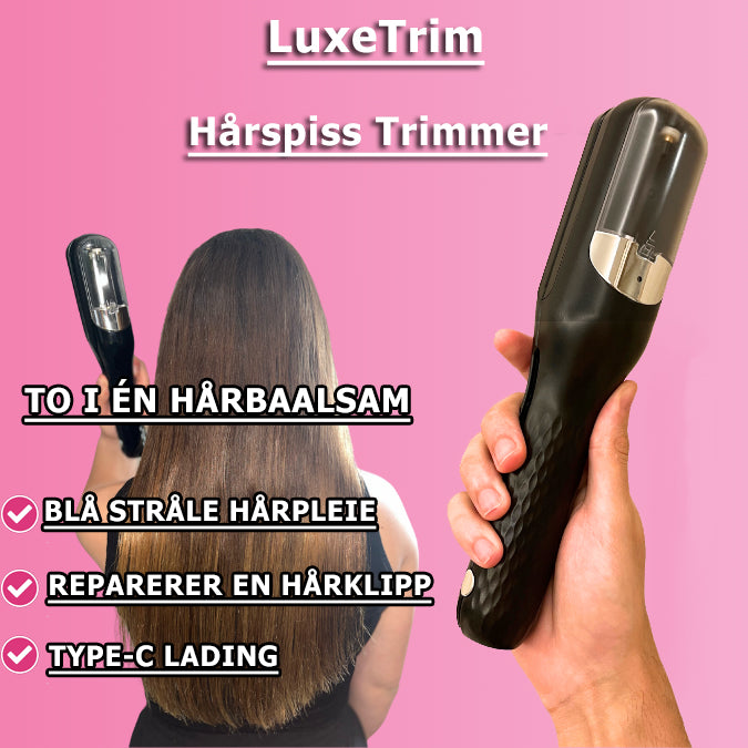 LuxeTrim | Fjern slitte tupper på minutter